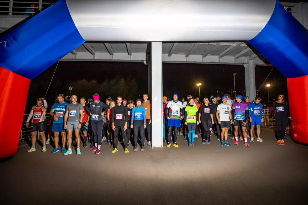 Коллективное фото участников забега