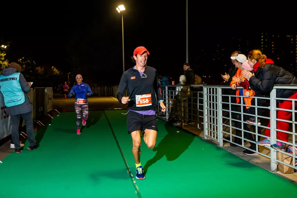 Коллективное фото участников забега