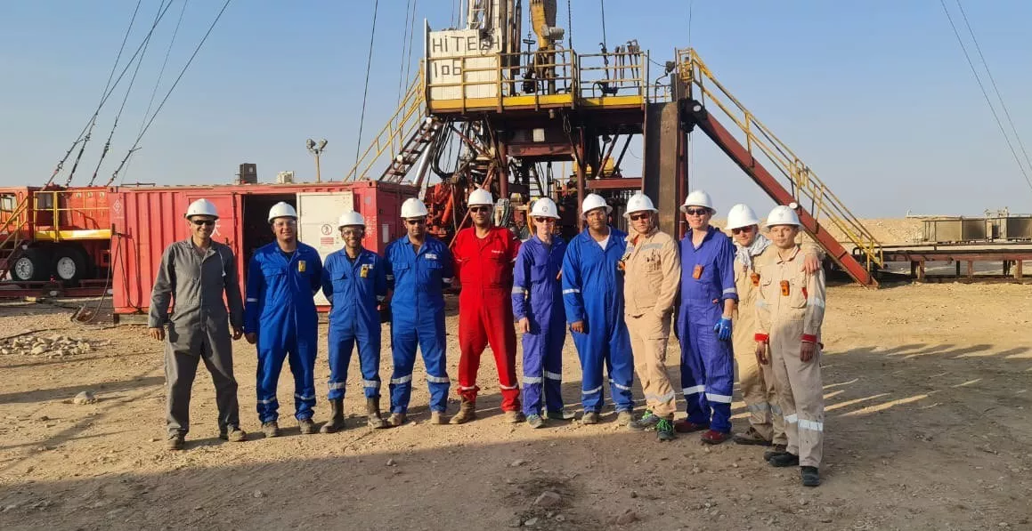 Проведение работ в компании Scimitar Egypt