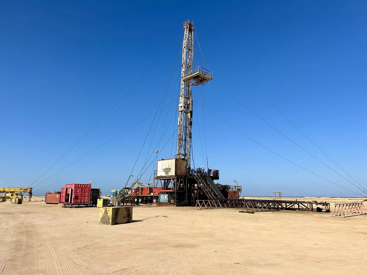 Гамма и электрокоротаж при строительстве системы каналов на объекте в Египте