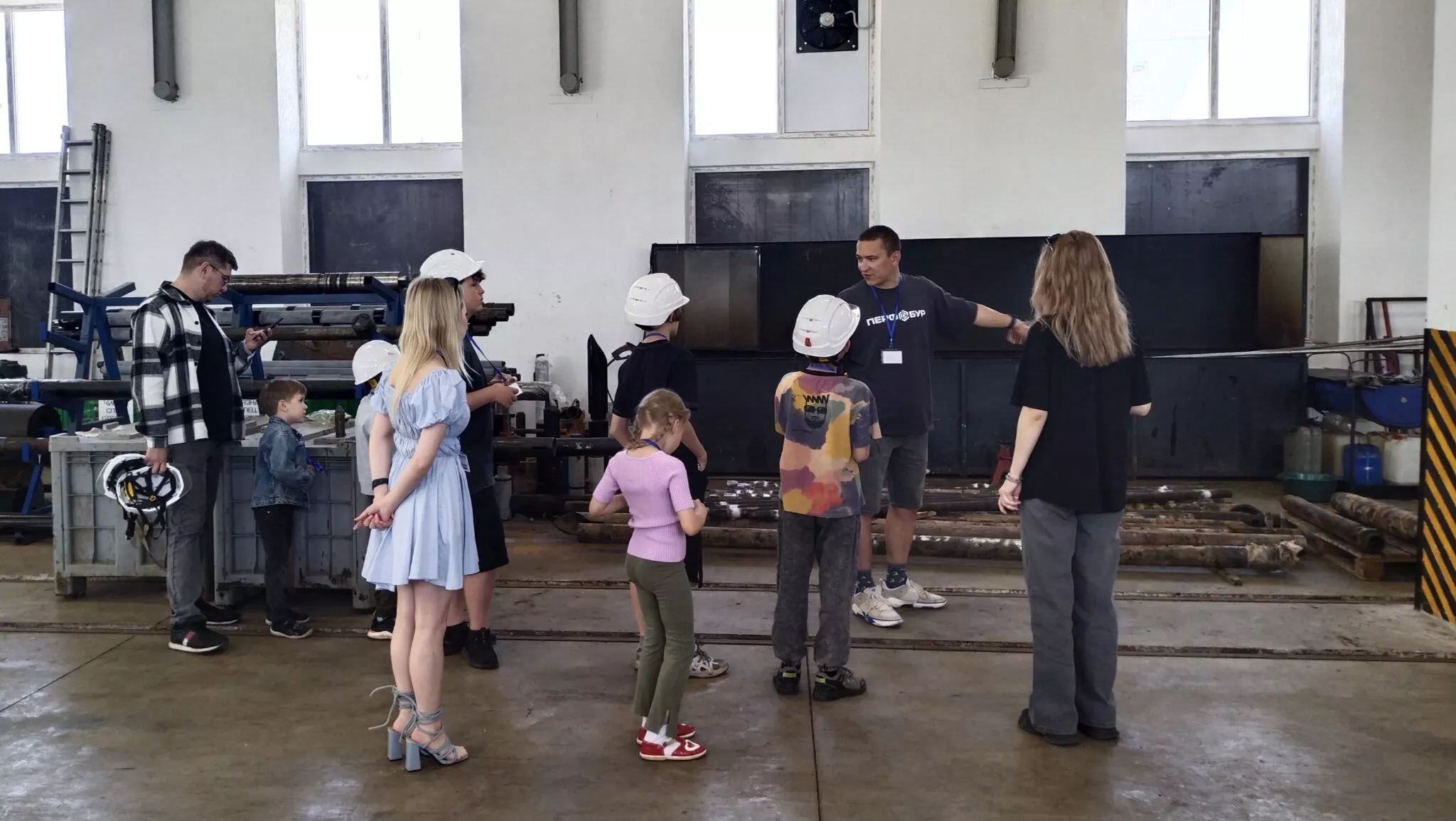 Детский день на производственной базе Перфобур